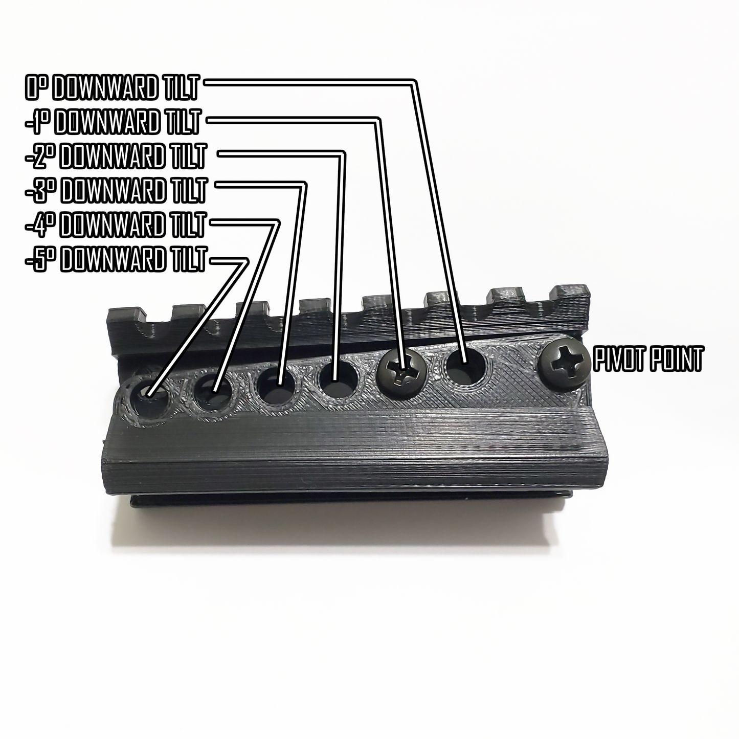 Adjustable Riser - 3" - STL